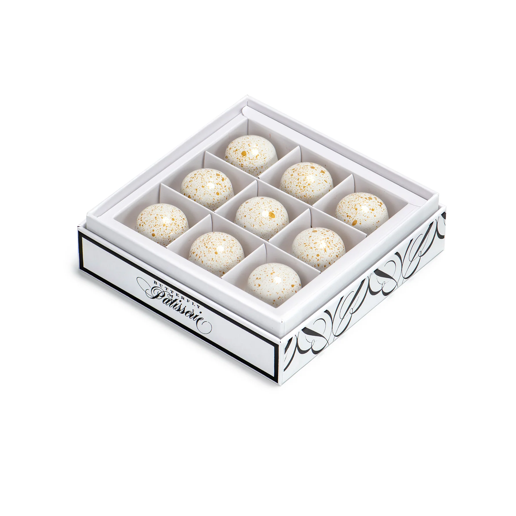 Earl Grey Tea Praline Chocolate (4, 9, 12 pcs) - Image 2