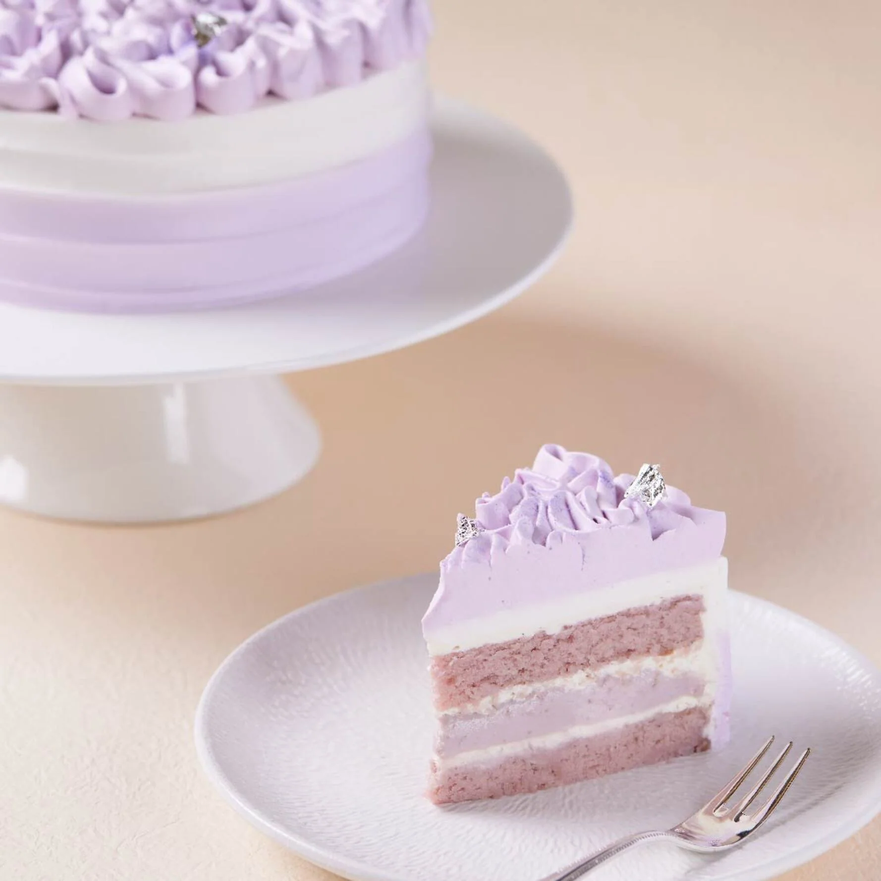 Natalie Taro Chiffon Cake - Image 3