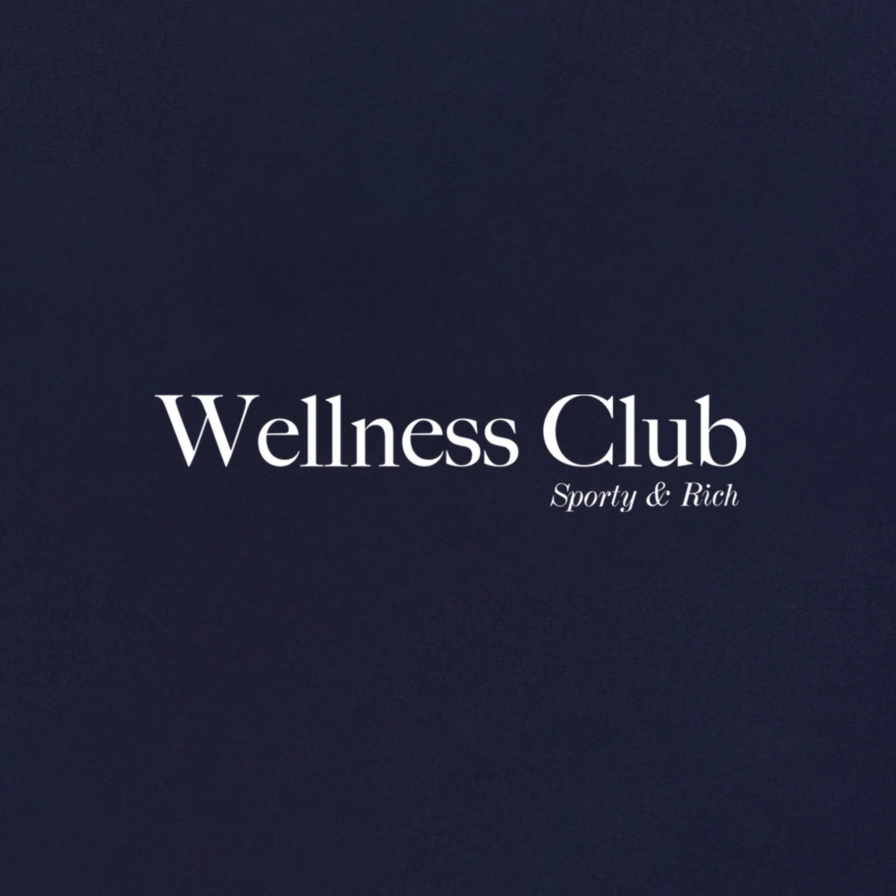 Sporty & Rich - Classic Wellness Club T-Shirt (Dark Navy) - Image 3