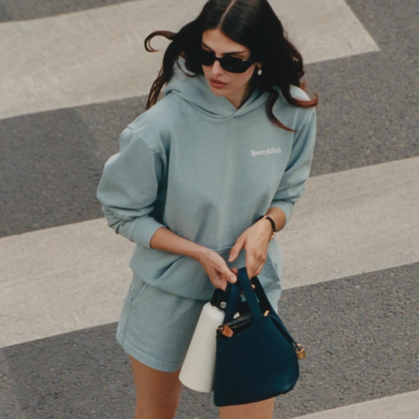 Sporty & Rich - Hoodie (Asaya Blue) - Image 5